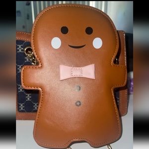 Adprable New gingerbread man purse SHIPPING AVAILABLE